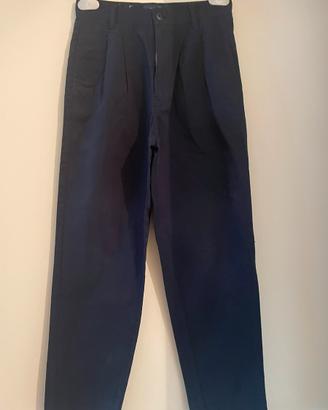 Pantaloni classici blu tg S anni 10