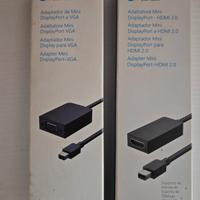 coppia adattatori Mini DisplayPort per Surface