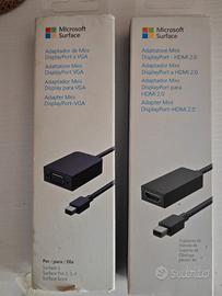 coppia adattatori Mini DisplayPort per Surface