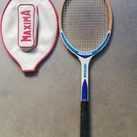 Racchetta tennis vintage Smash con fodera