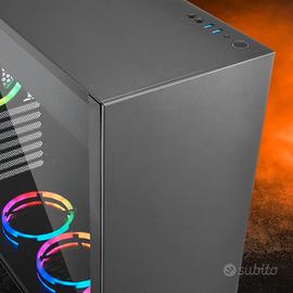 Case Sharkoon + AIO Enermax Aquafusion 240mm RGB