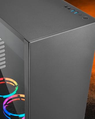 Case Sharkoon + AIO Enermax Aquafusion 240mm RGB