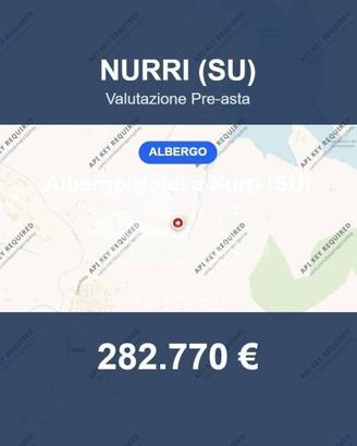 Immobile in asta di 58410 m² a Nurri
