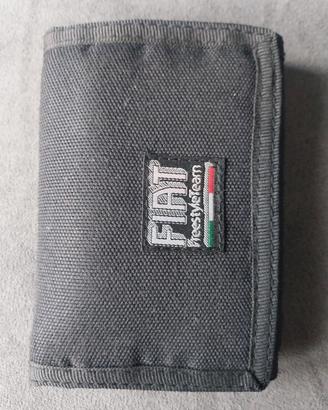 Portafoglio multitasche Fiat Velcro Nero