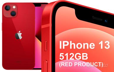 iPhone 13 da 512GB red + vari Accessori e cover