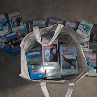Collezione VHS "TakeOff L'Aviazione" e "Commando"