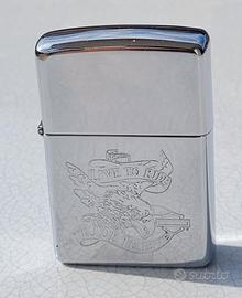 ZIPPO ORIGINALE HARLEY DAVIDSON LIVE TO RIDE 1992