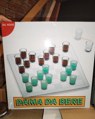 Gioco di società - Dama da bere 