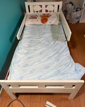 Lettino bambini con materasso