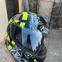 Casco integrale moto Airoh nero/giallo fluo