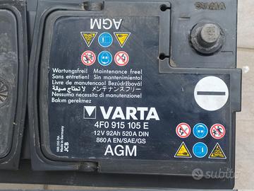 VARTA 12V AGM 92Ah 520A
