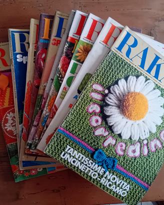 Lotto di 10 riviste Rakam anno 1972