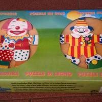 Puzzle in legno per bambini oltre i 3 anni NUOVO