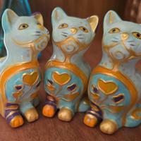 Soprammobile trio gatti