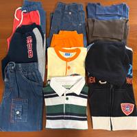 Lotto abbigliamento da bambino tg. 3 anni