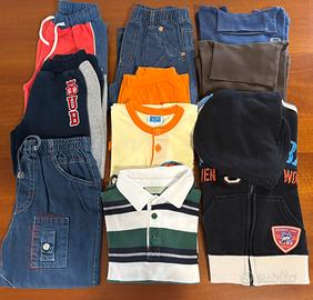 Lotto abbigliamento da bambino tg. 3 anni