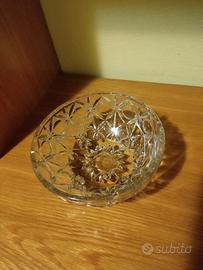 porta caramelle in cristallo Boemia vintage 