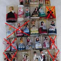 Bamboline souvenir da collezione