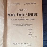 Libro antico di Scienze Fisiche e Naturali