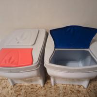 3 Contenitori per raccolta differenziata 