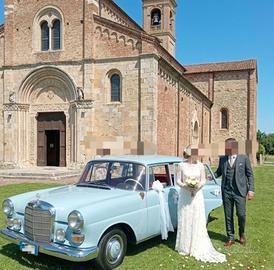 Noleggio auto matrimoni, Mercedes 200,auto d'epoca