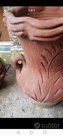 terracotta grande vaso
