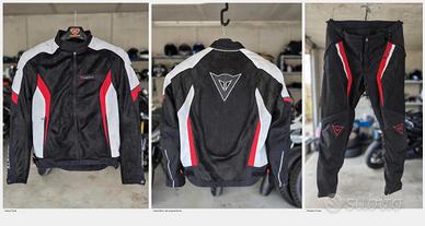 Completo moto Dainese giacca + pantalone 