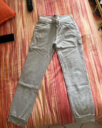 Pantalone sportivo grigio taglia 10 anni