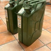 Tanica carburante in metallo 20 litri