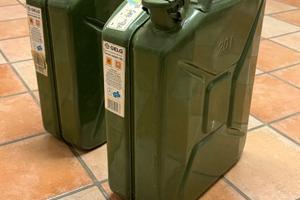 Tanica carburante in metallo 20 litri