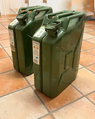 Tanica carburante in metallo 20 litri