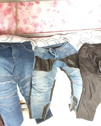 pantaloni moto 