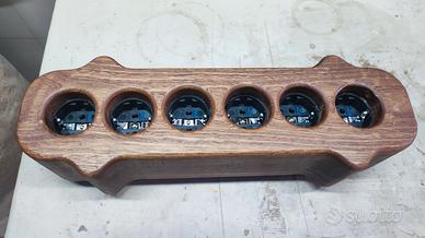 MULTIPRESA IN MASSELO DI MOGANO SAPELE