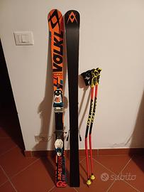 sci Volki racetiger gs 132cm.+ bastoncini 