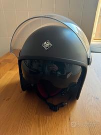 Casco moto Jet in fibra Tucano Urbano