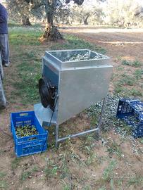 defogliatore olive 12 volt uso diretto in campo