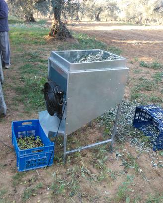 defogliatore olive 12 volt uso diretto in campo