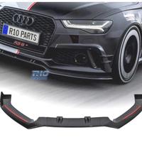 SPOILER LIP AUDI A6 16-18 LOOK RS6