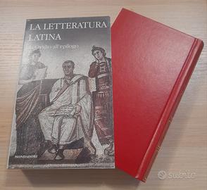 libro letteratura  latina