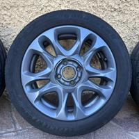 Fiat 500 cerchi e gomme perfette