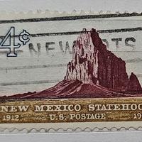 Francobollo Stati Uniti USA 50° anniv. New Mexico