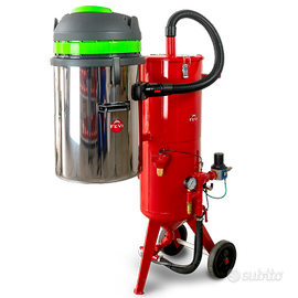 Sabbiatrice a recupero completa di accessori NUOVA
