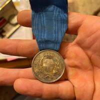 Rara Medaglia Al Valore Militare Regno d’Italia –