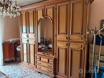 Arredamento camera matrimoniale classica