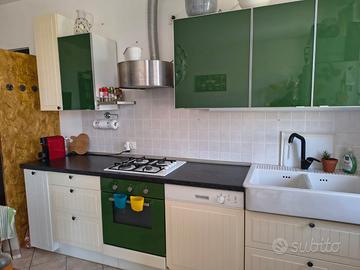 cucina Ikea completa con frigo 3 metri