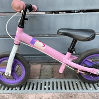 Bicicletta bambina senza pedali