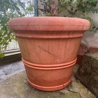 Vaso da giardino in plastica