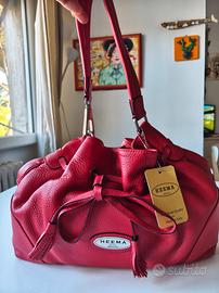 Borsa in vera pelle Artigianale Nuova !