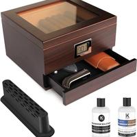 Humidor per Sigari in Cedro con Finiture in Cilieg