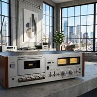 Sony TC 188 SD deck / Year 1976